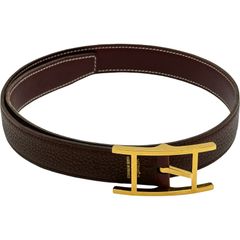 ⭐️良品⭐️エルメス アピ ベルト 90 ブルージーン シルバーバックル