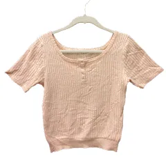 アルシーヴ archives カットソー ヘンリーネック 半袖 M ベージュ /MNのサムネイル