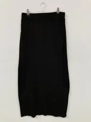 AZUL by MOUSSY アズールバイマウジー ロングスカート L ブラック レディース