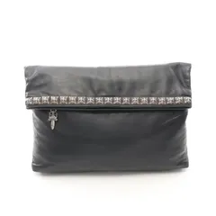 クロムハーツ CHROME HEARTS セカンドバッグ クラッチバッグ ピラミッドスタッズ レザー ピラミッドスタッズ クラッチバッグ メンズ Used Bのサムネイル