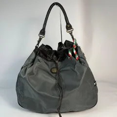 未使用品　イタリア製　Orobianco　ショルダーバッグ　一部牛革、馬革使用