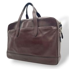 MCM エムシーエム ヴィセトス エンボス レザー 2WAY ビジネスバッグ 