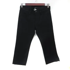 エフデ ef-de クロップドパンツ 7 S 黒 ブラック /YIのサムネイル