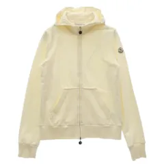MONCLER モンクレール 210938478600 80068 MAGLIA CARDIGAN ジップアップ フーディー パーカー オフホワイト系 S【美品】【中古】のサムネイル