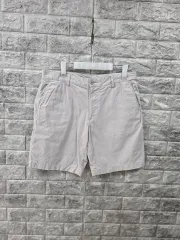 ラコステ ベージュ コットン ハーフパンツ ウエスト32インチ 洗濯済み 補修箇所ありのサムネイル