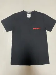 ヘルムート・ラング ブラック ロゴ 半袖Tシャツ Mのサムネイル