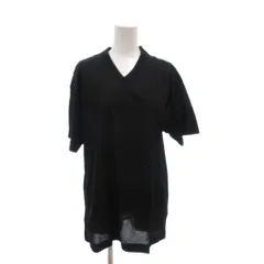アクアスキュータム AQUASCUTUM 美品 Tシャツ カットソー  M 黒 ブラック Vネック 半袖 無地 /MXのサムネイル