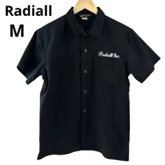 【中古】Radiall ラディアル TWO FACE 半袖 シャツ M ボタン1つ欠品のサムネイル