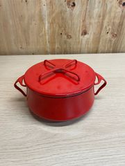 DANSK ダンスク コベンスタイル 片手鍋 ホーロー鍋 レッド - メルカリ