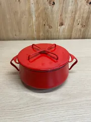 未使用展示品　DANSK ダンスク コベンスタイル 両手鍋 18cm チリレッド　箱無しのサムネイル