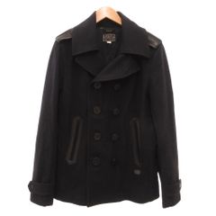 DIESEL ウールピーコート ネイビー - メルカリ