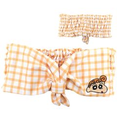 [즉 발송] 크레용 신짱 해바라기 서늘한 냉감 쿨 타월 2way 헤어 밴드 헤어 터번 냉감 타월