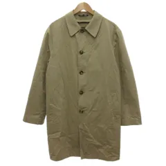ラルフローレン RALPH LAUREN ヴィンテージ ステンカラーコート M ライナー付き チェック裏地 ポケット付き ベージュ /KB ■ECG005のサムネイル