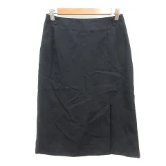 ボールジー BALLSEY トゥモローランド タイトスカート ミモレ ロング ウール カシミヤ混 38 M 黒 ブラック /MNのサムネイル