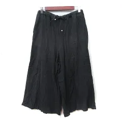 テチチ Te chichi ワイドパンツ スカンツ F 黒 ブラック /YIのサムネイル