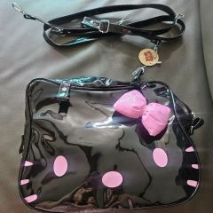 ハローキティ エナメル リュック バッグ カオハナ レトロ - メルカリ
