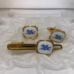 ロイヤルコペンハーゲン　Royal Copenhagen　ネクタイピン　カフス　紳士　ビジネス　婚礼　フォーマル　パーティーのサムネイル
