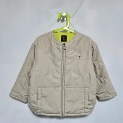 Moimoln モイモルン アイボリー キルティング ジャケット キッズ 4歳 0917のサムネイル