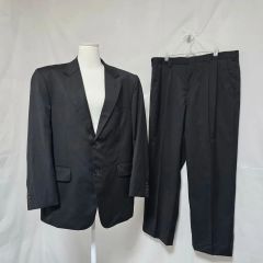 【美品✨】マオカラー スーツ セットアップ 比翼 sausaito 黒 A6 美品✨】マオカラー スーツ セットアップ 比翼 sausaito 黒 A6 - メルカリ