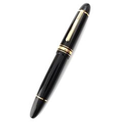 送料込み】モンブラン 万年筆 149 Fニブ 14K中白 エボナイト芯