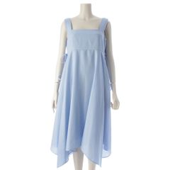 今期完売 クリーニング済み美品 ペプラムカラーボイルワンピース 