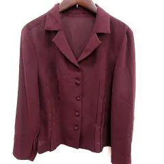 アリスバーリー Aylesbury シャツ ブラウス 長袖 11 ボルドーワイン /RTのサムネイル