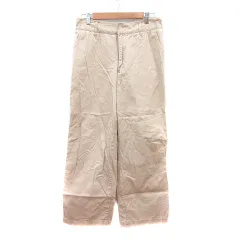 ダブルクローゼット w closet ストレートパンツ F ベージュ /MNのサムネイル