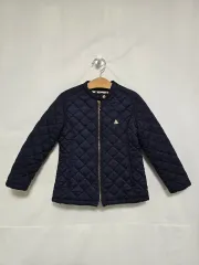 GUESS ネイビー 軽量 キルティング ダウン キッズ 5-6歳 1203のサムネイル