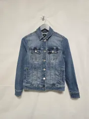 Lee リー ライトブルー ウォッシュ デニム ジャケット レディース 85-90 0113のサムネイル