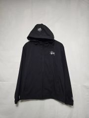 Stussy ナイロンジャケット フーディー - メルカリ