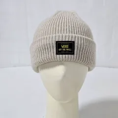 VANS アイボリー ゴージ ビーニー 帽子 free 0213のサムネイル
