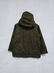 ポロラルフローレン 起毛 ジップアップ ジャケット カーキ キッズ 4歳 0316