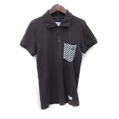 アディダスオリジナルス adidas originals ポロシャツ 鹿の子 半袖 XS 茶 ブラウン /YIのサムネイル