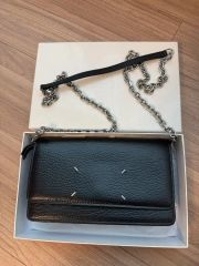残1【新品・限定品】Maison Margiela レチクラ チェーンウォレット 