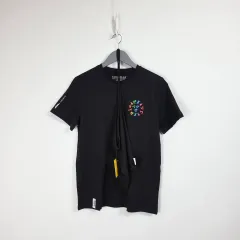 新品) コールドプレイ DHL 半袖Tシャツ ブラック ポーチセット メンズ 95 0519のサムネイル