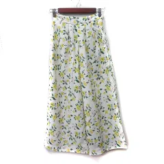 テチチ Te chichi ワイドパンツ ハイウエスト 花柄 Sマルチカラー /YIのサムネイル