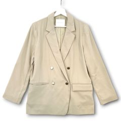 DouDou ドゥドゥ メッシュダブルジャケット ベージュ系 Fサイズ - メルカリ