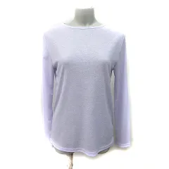 N.Natural Beauty Basic N.ナチュラルビューティーベーシック カットソー 長袖 M 紫 パープル /YIのサムネイル
