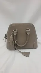 K【美品】Mila Owen （ミラオーウェン）  ワイドショルダーボストンバッグ ベージュのサムネイル