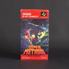 【実働品】スーパーメトロイド 箱説 印刷物付 動作確認済 / Super Metroid Super Famicom [PIXEL PUNCH PREMIUM]
