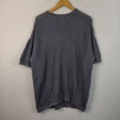 Lui's ルイス 半袖ニット サマーニット ドロップショルダー メンズ 古着 モード シティーボーイのサムネイル