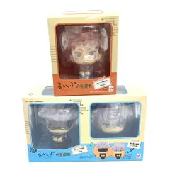 【中古品】メガハウス るかっぷ 五条悟 虎杖悠仁 限定座布団付き 呪術廻戦 フィギュア【051-260607-mo-03-fur】