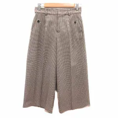 リフレクト Reflect クロップドパンツ スラックス 千鳥格子 ベージュ /YKのサムネイル