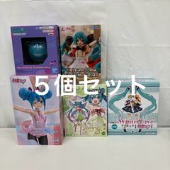 初音ミク フィギュア5点セット まとめ売り 未開封 シナモロール 他