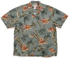 2014年 pataloha パタロハ 極楽鳥 コットン アロハシャツ S - メルカリ