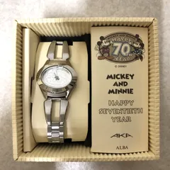 D423 ミッキーアンドミニー 70周年記念 腕時計 SEIKO Alba 263859837のサムネイル