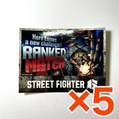 ストリートファイター6 スト6 ぺたコレクション ぺたコレ ステッカー シール ダルシム 5点セット