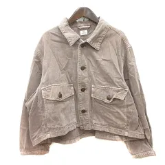 セポ CEPO ステンカラージャケット シングル F 茶 ブラウン /MNのサムネイル