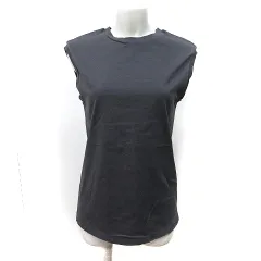 ノーリーズ Nolley's Tシャツ カットソー ノースリーブ 36 S チャコールグレー /YIのサムネイル