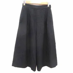 ロペ ROPE ガウチョパンツ 34 XS 黒 ブラック /YKのサムネイル